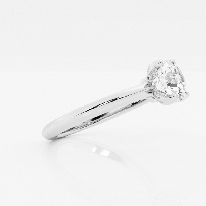 Badgley Mischka 1 1/2 ctw Round Lab Grown Diamond  Solitaire Engagement Ring